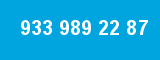 933 989 22 87 933 989 22 87
